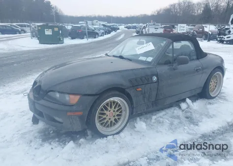 1996 BMW Z3 1.9 z USA, uszkodzony, nr VIN 4USCH7322TLB69870
